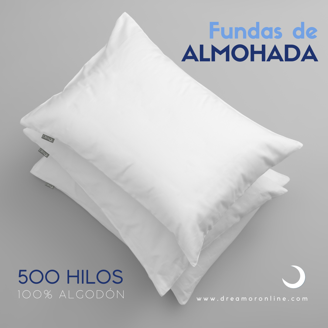 Funda de Almohada 500 Hilos